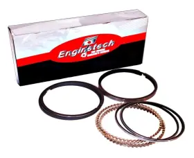 C10216 Enginetech Mercruiser Marine 262 4.3l Vortec Moly Piston Rings 1996-2014 .020