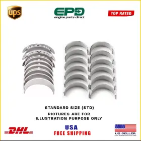 Cs-mbcb-306dt Epd Land Rover 3.0 306dt Main Bearing Std And Big End 0.25 Tdv6 Diesel Engine