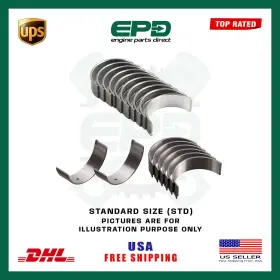 Kia-g4kc-mb-cb Epd Main And Big End Rod Bearings Set Std For Hyundai Kia Sportage 2.0l G4kd 2.4l G4kc