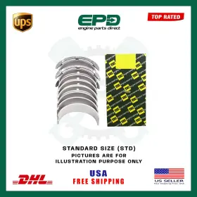 Lr-448dt-mb-8004 Epd Range Rover Sport Ii 4.4 448dt Tdv8 Diesel Crankshaft Main Bearing Set - Std