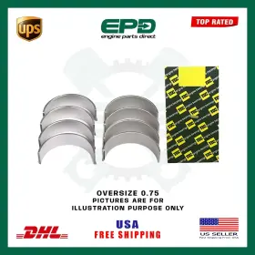 Rb4724hx-0.75 Epd Conrod Bearing Set 0.75mm Fits Mercedes Benz Cla 200d Om651 2.1l Diesel Engine