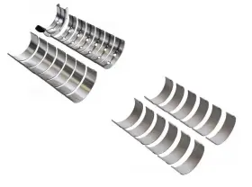 Mbs2664-010 Falcon Classic Bearings Set Connecting Rod Main For 1959-1966 Buick 400 401 425 Nailhead .010