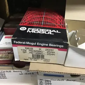 5028m Federal Mogal 724956147922 Engine Crankshaft Main Bearing Set Sealed Power .25mm