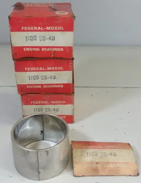 1100sb-40 Federal Mogul Rod Bearings Set Of 4 For 248 International Harvester