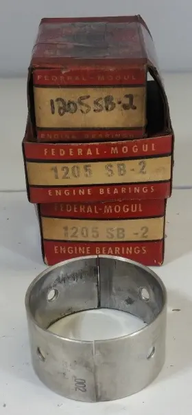 1205sb-2 Federal Mogul 3 Pair Jeep Mack 135 151 162 163 209 226 244 Rod Bearings .002 6 Cyl 4