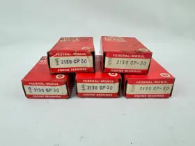 2130cp30 Federal Mogul Connecting Rod Bearings Lot Of 5 Box