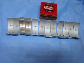 2465cp-020 Federal Mogul Ford Mercury 223 262 Rod Bearing Set 020 2 Oil Hole 1961-1964 6 Pair