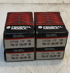 2920cp30 Federal Mogul 4 Pair Of Connecting Rod Bearings 8 Pieces Total