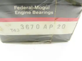 3670ap-20-4 Federal Mogul 4 3670ap-20 Connecting Rod Bearings .020 Inch For John Deere 276 414 #2