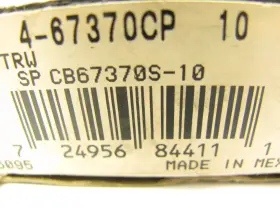 4-67370cp-10 Federal Mogul Connecting Rod Bearings .010 Inch For 1988-89 Pulsar Nx 1.8l-l4 #2