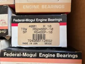4001m-10 Federal Mogul Original Main Bearing Set Ford Naa