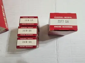 4092m Federal-mogul #4092m Std Main Bearing Set 1960 - 76 Chrysler 170 / 198 225 #3