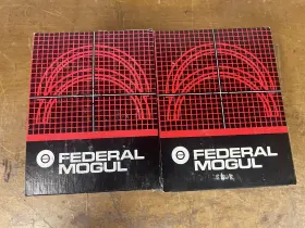 4155-m-10 Federal Mogul Engine Bearings .010 Oversize Vintage Usa Made