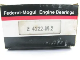 4222-m-2 Federal Mogul Engine Main Bearings .002 Inch 1960-1975 Ford 144 170 200-l6 #3