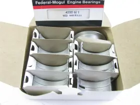 200-l6 Federal Mogul 4290m1 Main Bearings .001 Inch For 1964-1975 Ford 3.3l