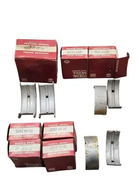 4292m30 Federal Mogul Engine Main Bearings .030 Reo Truck Oh Series 186 200 Usa