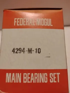 4294-m-10 Federal Mogul Main Bearing Set Vintage New Old Stock