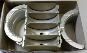 4663m-1 Federal Mogul Small Block Chevy Sbc 327 350 307 V8 Main Bearings 4663 M 1 .001 #2