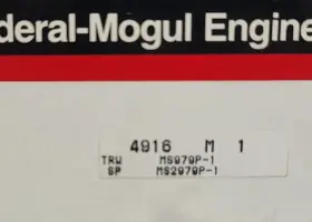 4916m-1 Federal Mogul 4916-m1 Main Bearings - Standard 1967-1997 Ford 240 250 300 #2