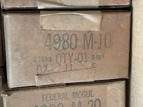 4980m-10 Federal Mogul Original Bearings Cat Diesel 3150 3160 3208