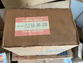 5116m-20 Federal Mogul 5116m20 Original Bearings 5116m-20. Cummins 12.26l 743 Ohv Turbo Diesel
