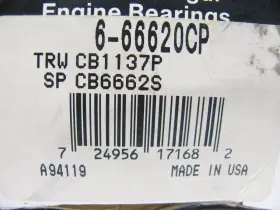 6-66620cp Federal Mogul Connecting Rod Bearings - Standard For 1973-1975 Volvo 3.0l-l6 #3