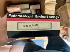 6305m Federal Mogul Original Fed Main Bearings International 3.4l 203 L4 Tractor