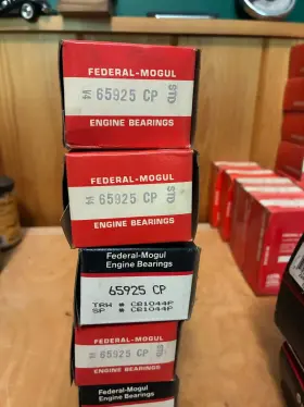 2400a Federal Mogul 65925 Fed Rod Bearings Cp Std Ihc Model Diesel 240 454 464 484