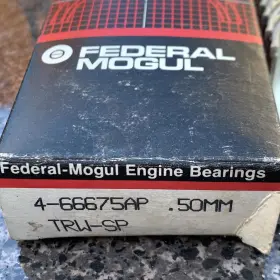 4-66675ap Federal Mogul 66675ap-4 .50mm Rod Bearings #3