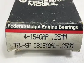 Federal Mogul 724956119820 4-1540ap-25mm Connecting Rod Bearings .25mm 1987-95 Oldsmobile 2.3l-l4 #3