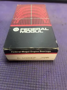 Federal Mogul 724956163175 6-1020cp-25mm Engine Connecting Rod Bearings .010 1985-05 Gm 4.3l
