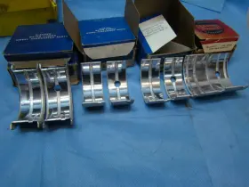 766-010 Federal Mogul Willys 161 148 Main Bearing Set 010 1947-1962 Hurricane Kaiser
