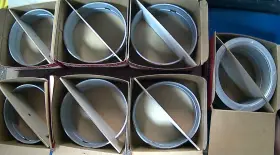 774m Federal Mogul Main Bearings For International 6 Cyl 318 361 372 406 501 Red Diamond .002