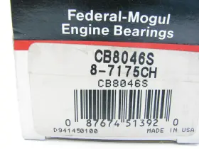 8-7175ch Federal Mogul Performance Rod Bearings Standard 1970-1979 Ford 351c 351m 400 #3