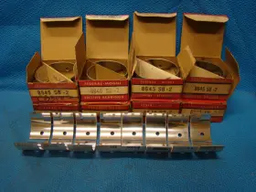 8645-002 Federal Mogul Chrysler Dodge 237 274 324 325 Straigh 8 Rod Bearing Set 002
