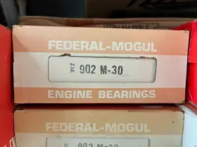 902m-30 Federal Mogul Main Bearings Waukesha 3.2l 194 L6 Ind Eng 185a Oliver