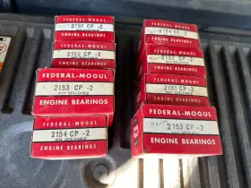 940m Federal Mogul Nos 1956-62 Chevrolet Gmc 235 261 6 Cylinder. Main Bearing Set 002