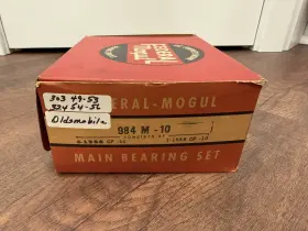 Federal Mogul 984-m 1949 - 1956 Oldsmobile 303 324 Main Bearing Set Size .010 984 M-10 1556 1558