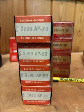Cpa-20 Federal Mogul Ap/cpa-20 Fed Rod Bearings 3080 Ap/ Case 2.4l 148 L4 G148b Eng