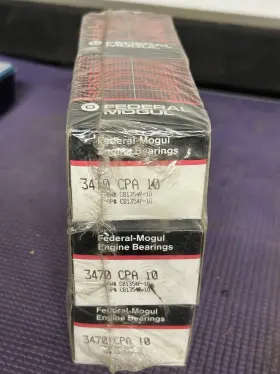 Cb1345p-10 Federal Mogul Cb1354p-10 6 Connecting Rod Bearings .010 Inch Allis Chalmers 3400