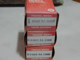 61980 Federal Mogul / Mercedes Benz .50mm 3 Oversize Connecting Rod Bearings 1971-1978 1988 2197 2404