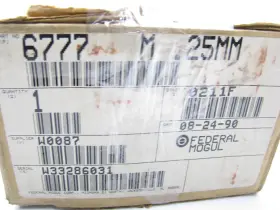 Ms1339p Federal Mogul 6777m-25mm Main Bearings .25mm For 1964-1988 Toyota 2d D Diesel #3