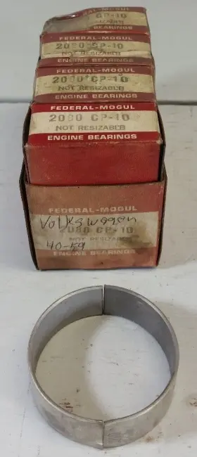 2080cp-10 Federal Mogul Usa Porsche Volkswagen Beetle Microbus 1100 1192 1300 Cc Rod Bearing Set 010 1950-60