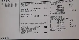 9855cp-10 Federal Mogul Usa 1939-47 Gmc Truck Coach 361 426 Rod Bearing Set .010 #2