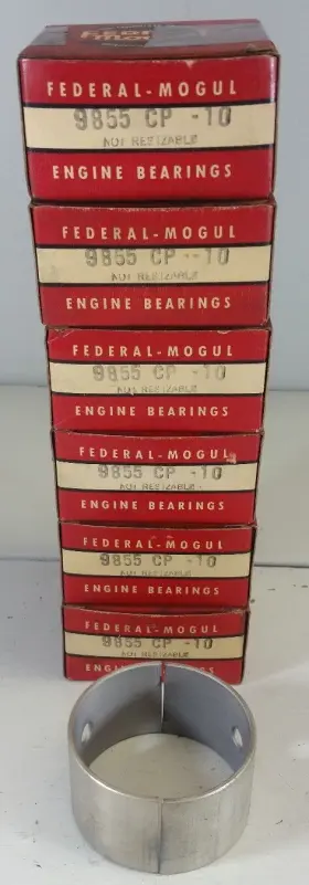 9855cp-10 Federal Mogul Usa 1939-47 Gmc Truck Coach 361 426 Rod Bearing Set .010