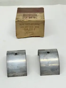 Eam-6331-g Fomoco Nos Ford Rear Main Bearing Std Red 2pc .09515 .09565