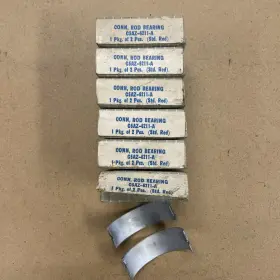 C5az-6211-a Fomoco-ford Rod Bearing Std Red-lot Of 6 Boxes - 2 Pieces Per Box