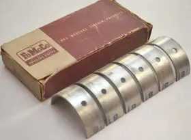 0ha-6333-b Ford Nos 1949-1951 226 Front And Intermediate Crankshaft Bearing Set