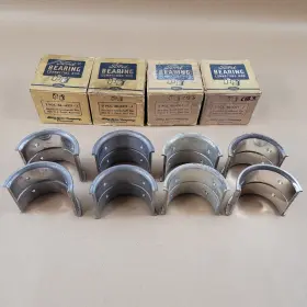 48-6211-j Ford 4 Pair New Nos 1932-1938 Flathead V8 90 Hp Rod Bearing .004