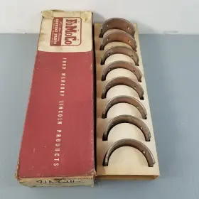 81a-6211-c Ford 4 New Nos Rod Bearings .010 1938 1939 1940 1941 1942 90 Hp 221 #2